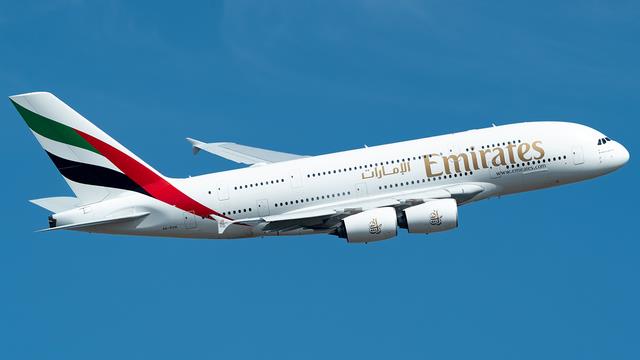 A6-EUH:Airbus A380-800:Emirates Airline